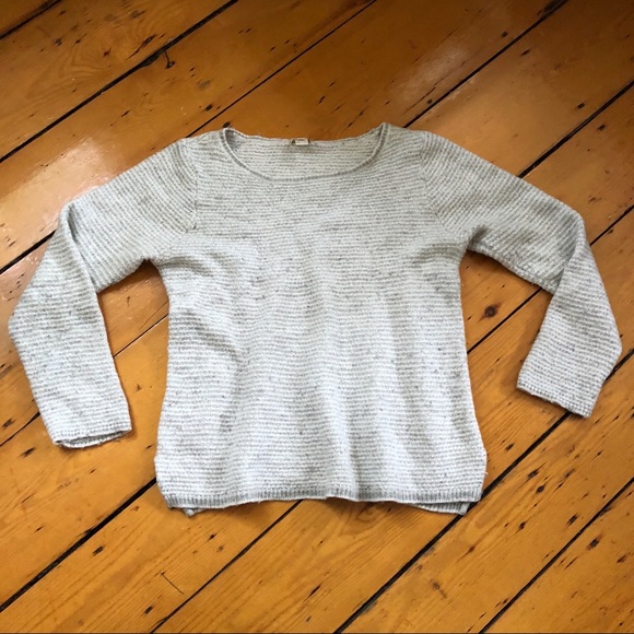 J. Crew chevron stitch boatneck sweater XL - Picture 5 of 8